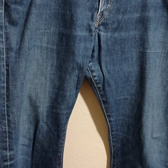 Polo Ralph Lauren 018 Slim Straight Blue Denim Jeans 40x32 Riverside Wash - Picture 7 of 16